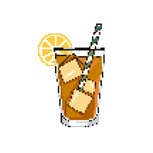 Iced Tea Stitch Chart (Digital Download)