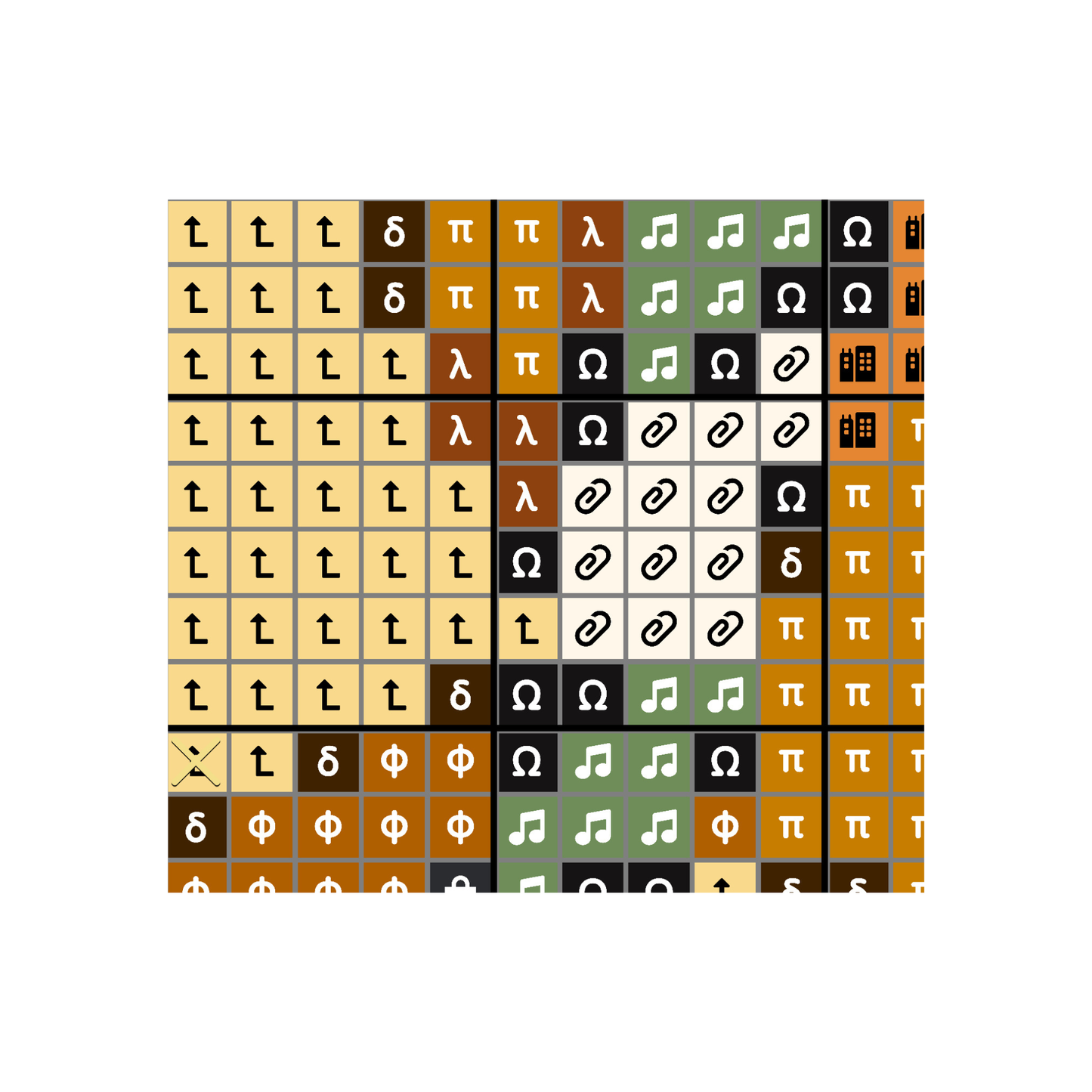 Iced Tea Stitch Chart (Digital Download)