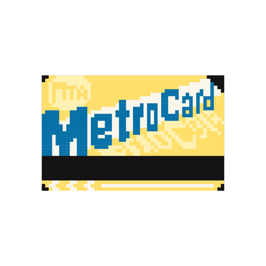 MetroCard Stitch Chart (Digital Download)