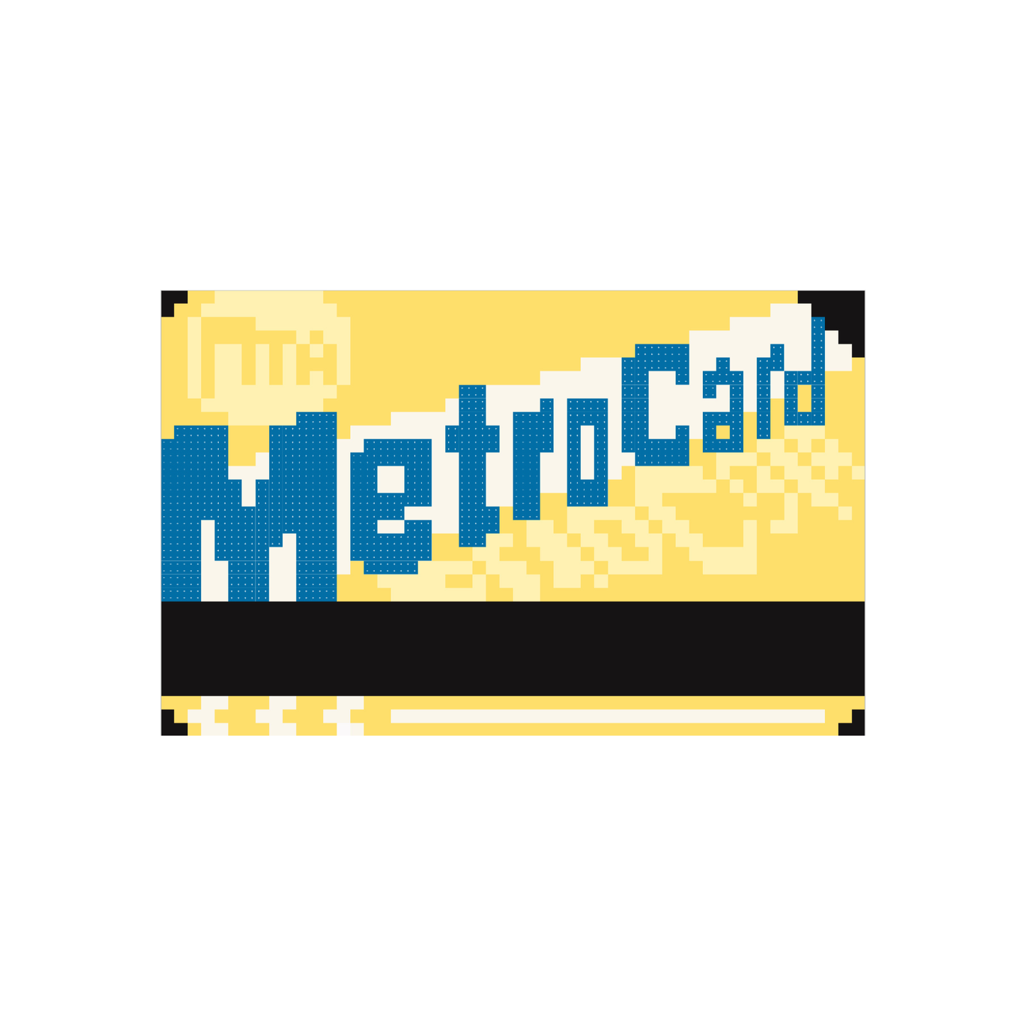 MetroCard Stitch Chart (Digital Download)